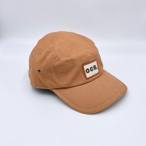 NEW OCB Natural Rolling Papers Brown Canvas 5 Panel StrapBack Hat Cap Adult OS